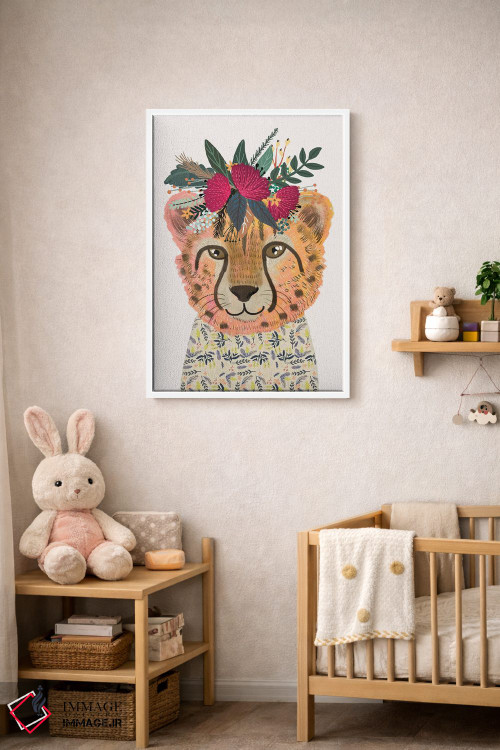 تابلو دکوراتیو یوزپلنگ اثر میا چارو - D3W