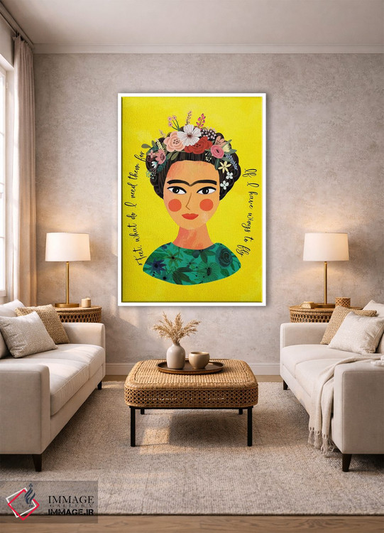 تابلو دکوراتیو فریدا اثر میا چارو - D1W