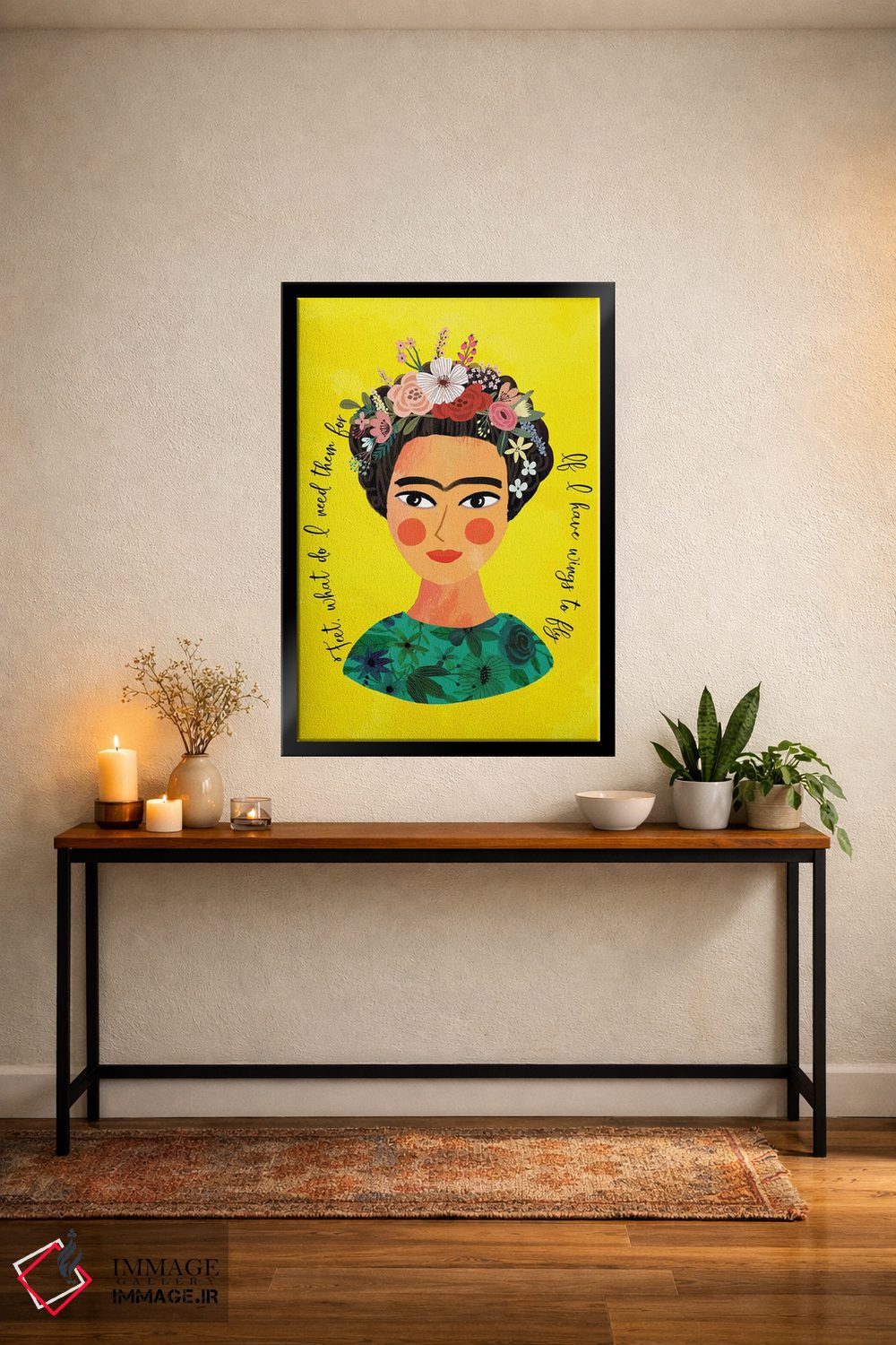 تابلو دکوراتیو فریدا اثر میا چارو - D5B