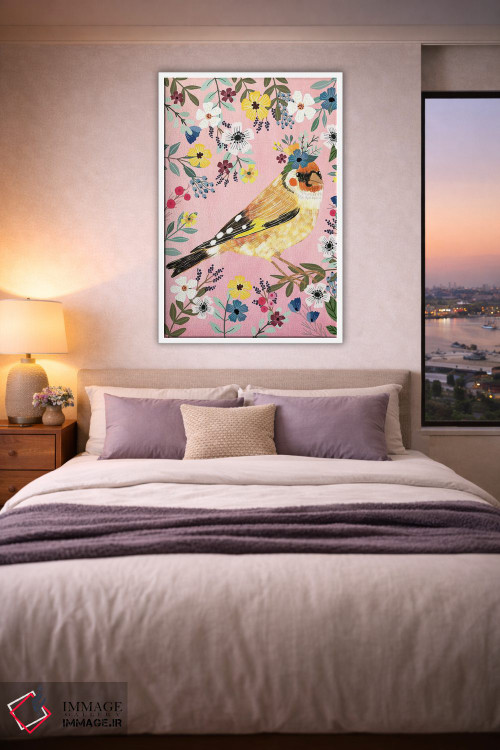 تابلو دکوراتیو سهره طلایی اثر میا چارو - D4W