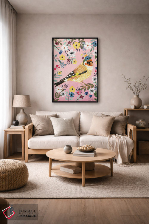 تابلو دکوراتیو سهره طلایی اثر میا چارو - D6B