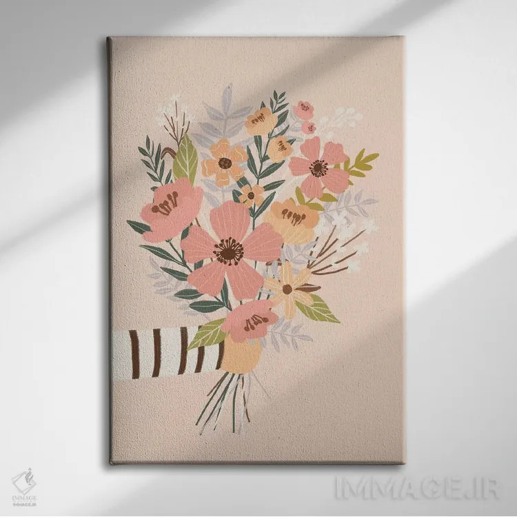 تابلو دکوراتیو سپاس اثر میا چارو - نمای روبهرو روی دیوار