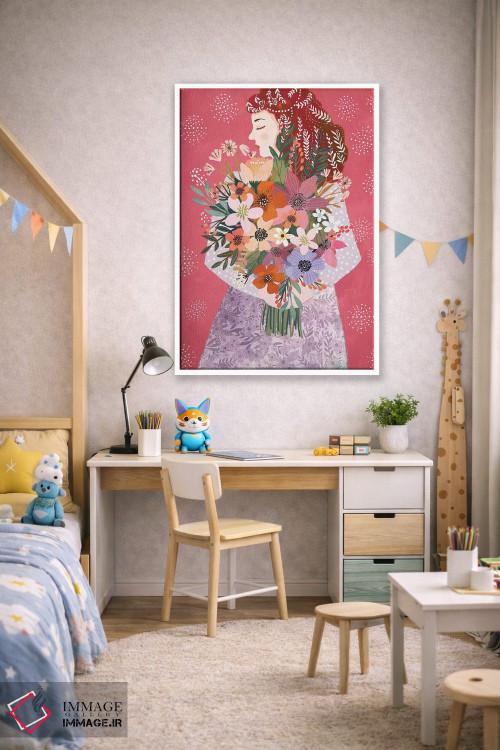 تابلو دکوراتیو شکوفه زمستانی اثر میا چارو - D1W