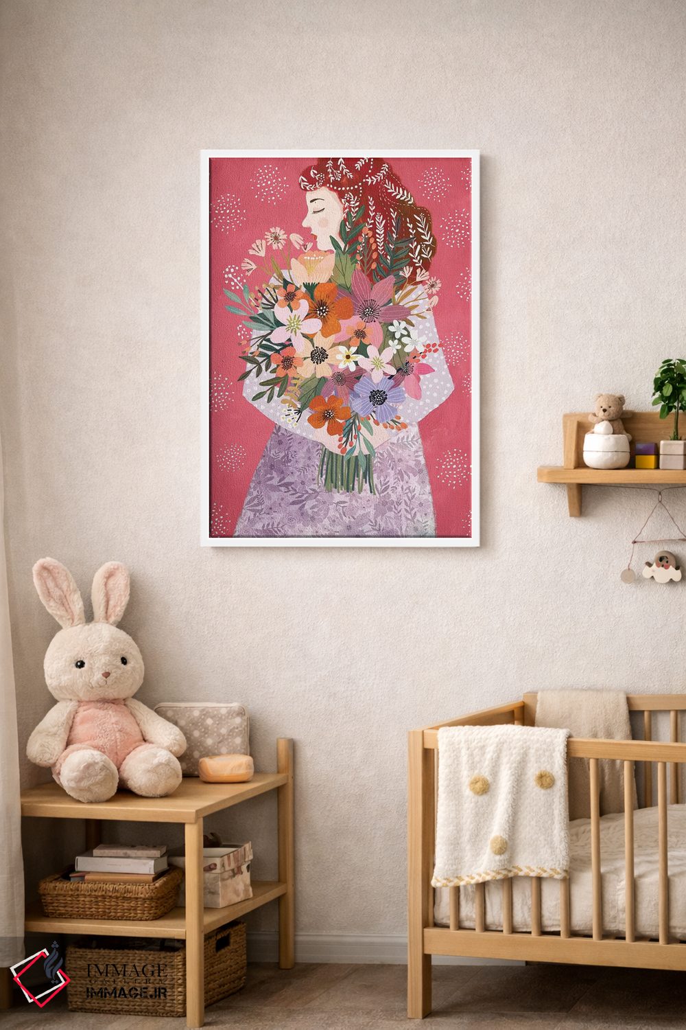 تابلو دکوراتیو شکوفه زمستانی اثر میا چارو - D3W