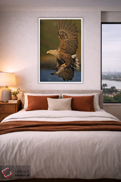 تابلو دکوراتیو عقاب نروژ ۲ اثر میگل لاسا - D3W