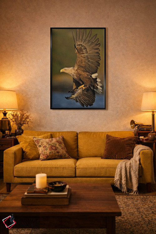 تابلو دکوراتیو عقاب نروژ ۲ اثر میگل لاسا - D5B