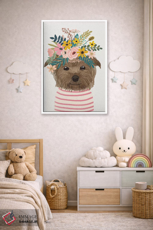 تابلو دکوراتیو گل های یورکشایر اثر میا چارو - D4W