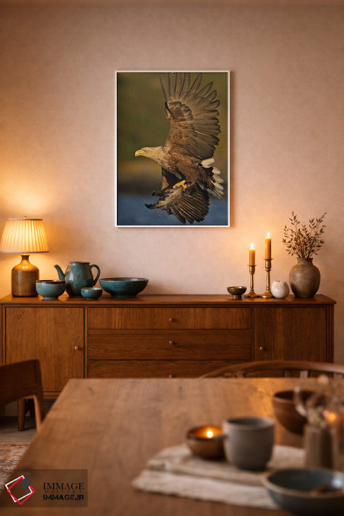 تابلو دکوراتیو عقاب نروژ ۲ اثر میگل لاسا - D6W