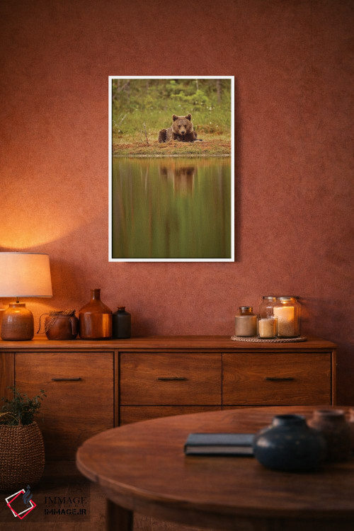 تابلو دکوراتیو خرس ها فنلاند ۶ اثر میگل لاسا - D3W