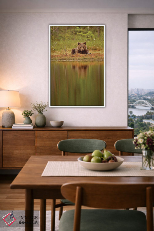 تابلو دکوراتیو خرس ها فنلاند ۶ اثر میگل لاسا - D5W