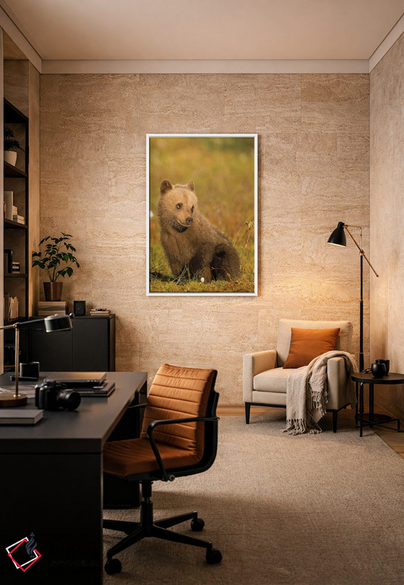 تابلو دکوراتیو خرس ها فنلاند ۳ اثر میگل لاسا - D6W