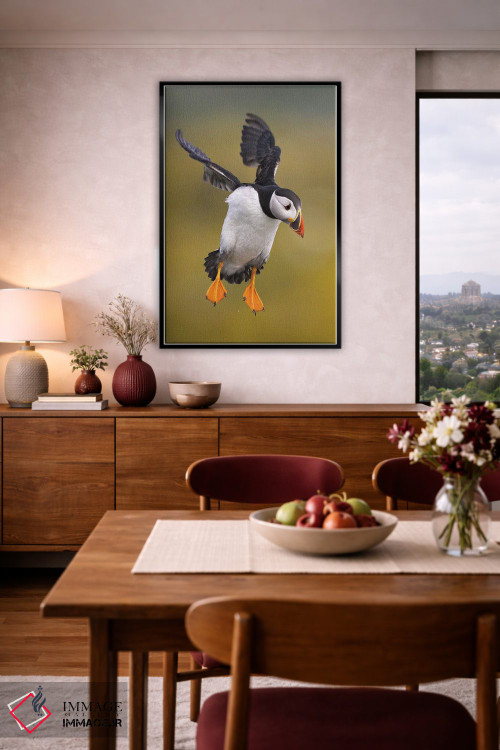 تابلو دکوراتیو پافین بریتانیا ۱ اثر میگل لاسا - D4B