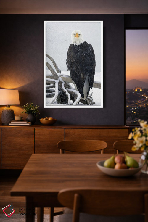 تابلو دکوراتیو عقاب آلاسکا ۱۹ اثر میگل لاسا - D2W