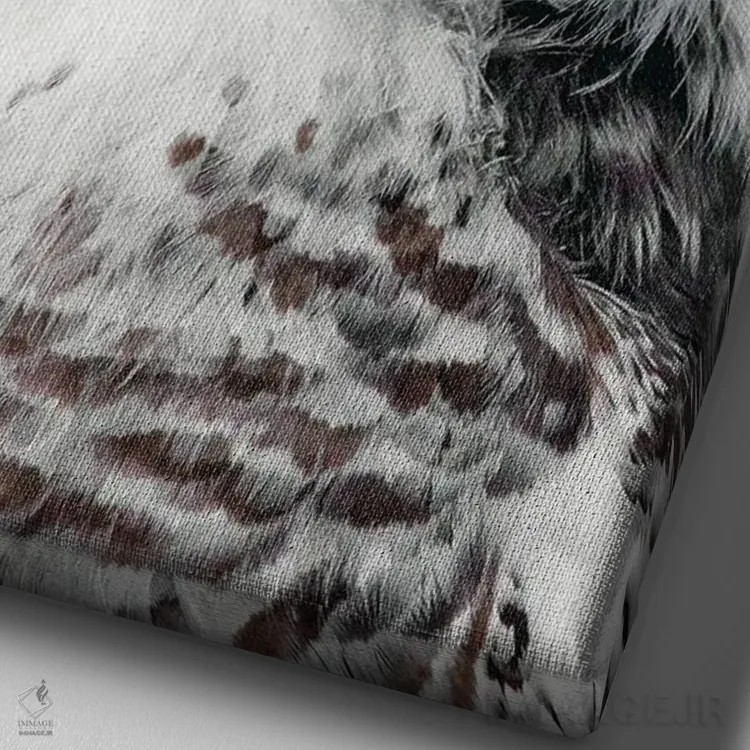 تابلو دکوراتیو اثر میگل لاسا - نمای نزدیک بافت بوم