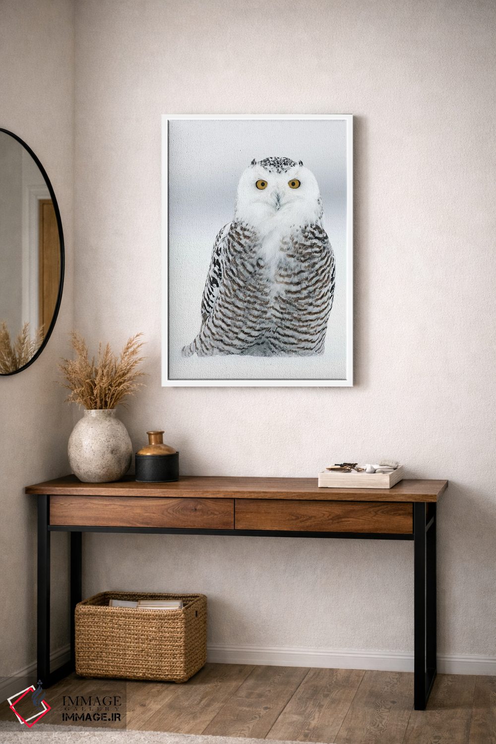 تابلو دکوراتیو کانادای برفی ۱۶ اثر میگل لاسا - D3W