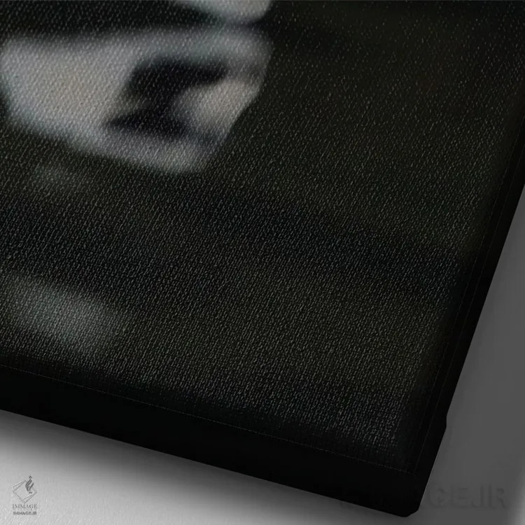 تابلو دکوراتیو اثر میگل لاسا - نمای نزدیک بافت بوم