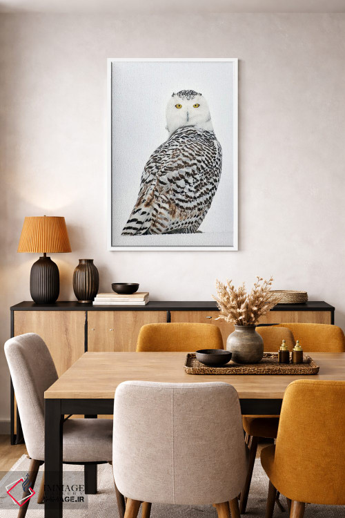 تابلو دکوراتیو کانادای برفی ۲۹ اثر میگل لاسا - D6W