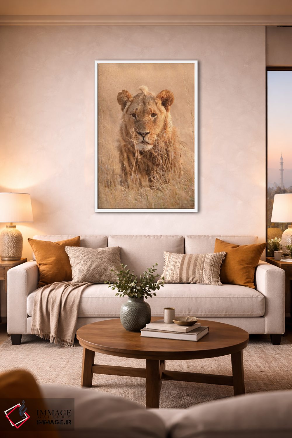 تابلو دکوراتیو اثر میگل لاسا - D1W