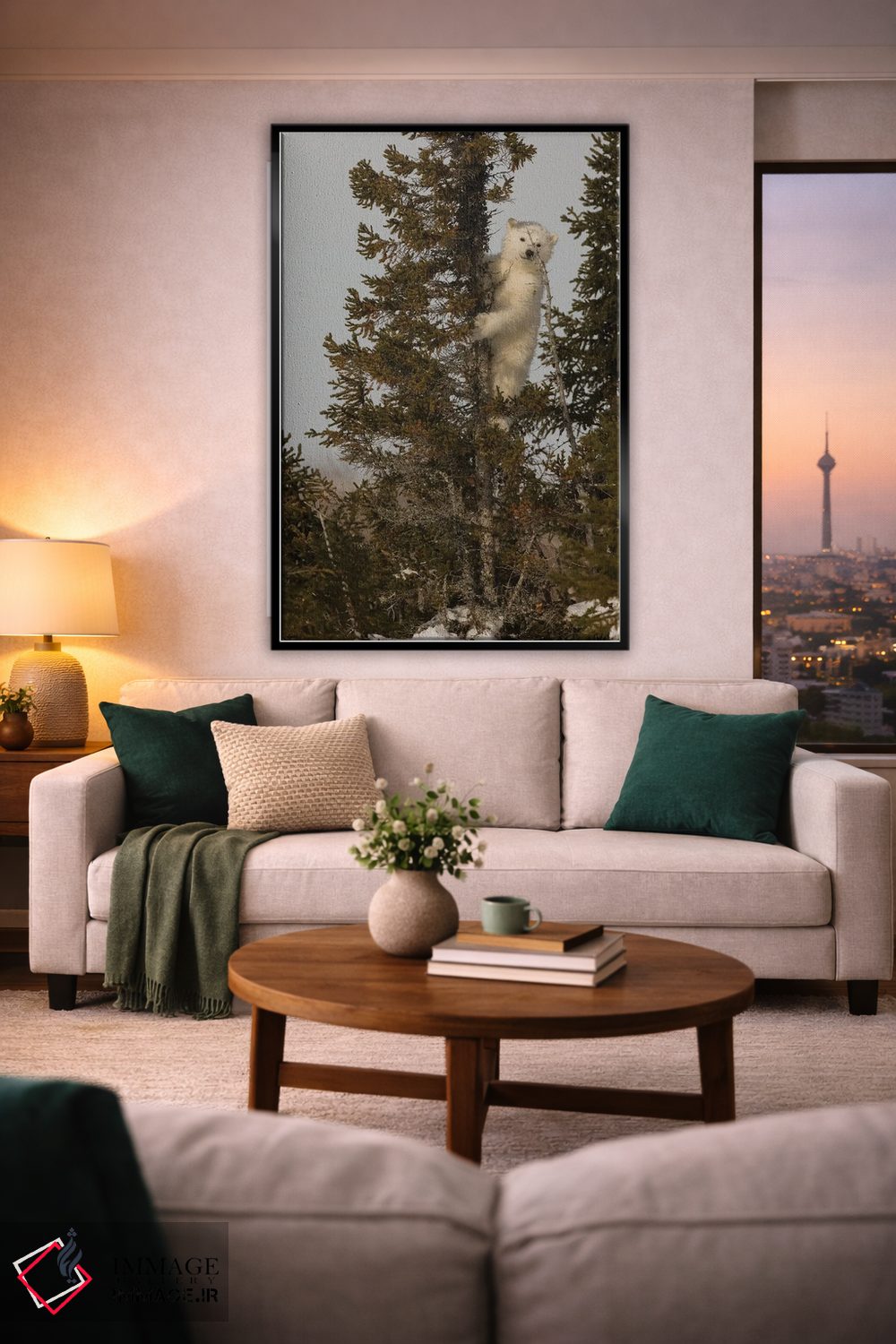 تابلو دکوراتیو اثر میگل لاسا - D2B