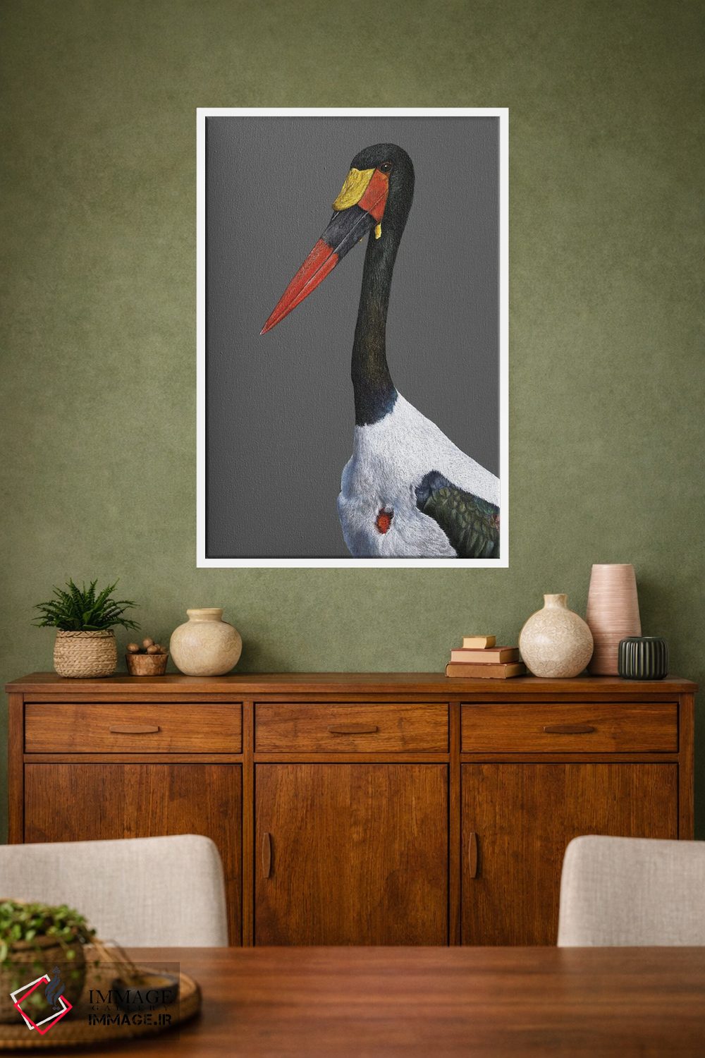 تابلو دکوراتیو لسک بال زین دار اثر میخائیل ودرنیکوف - D1W