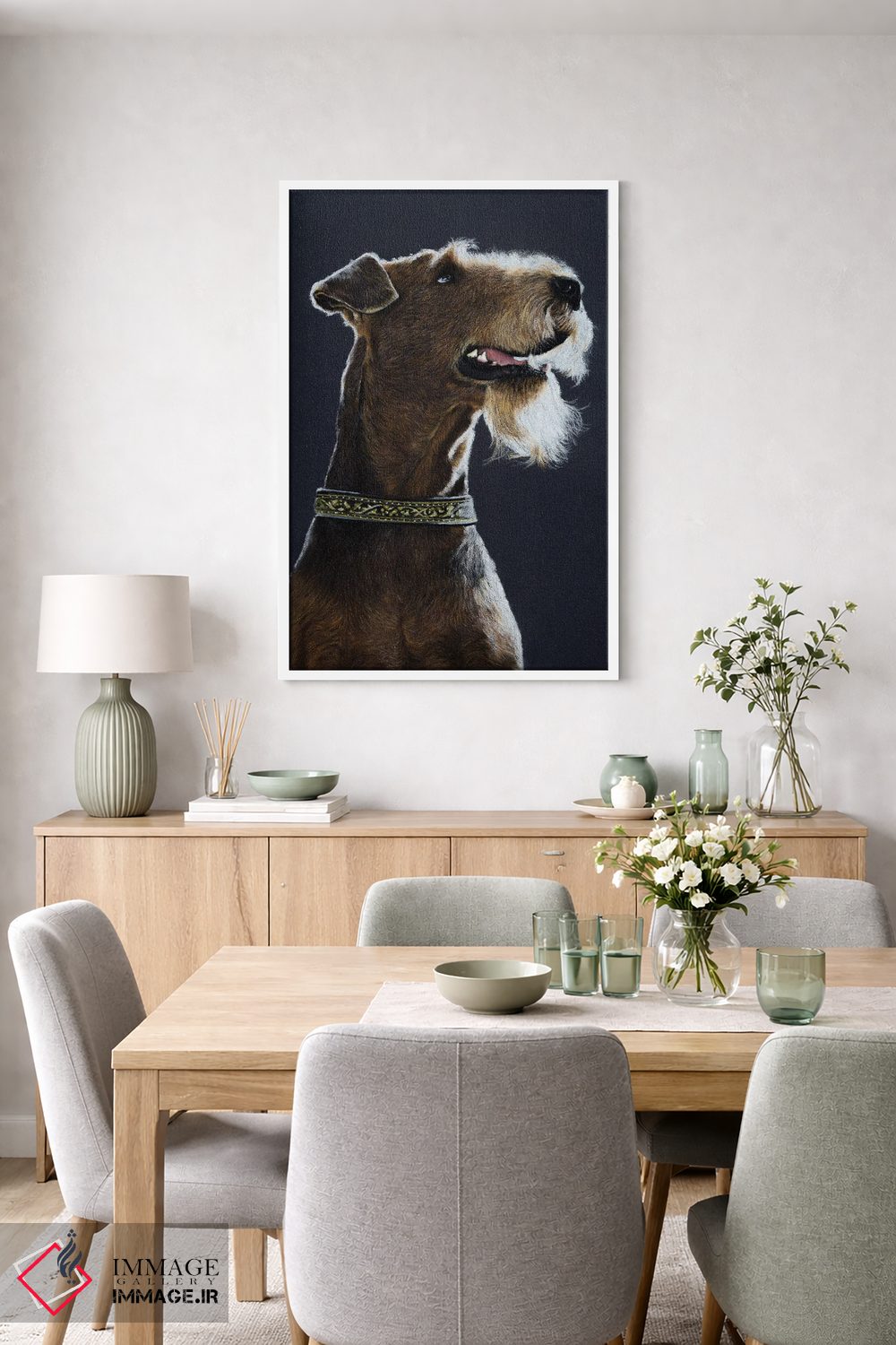 تابلو دکوراتیو آیر دیل تریر اثر میخائیل ودرنیکوف - D6W