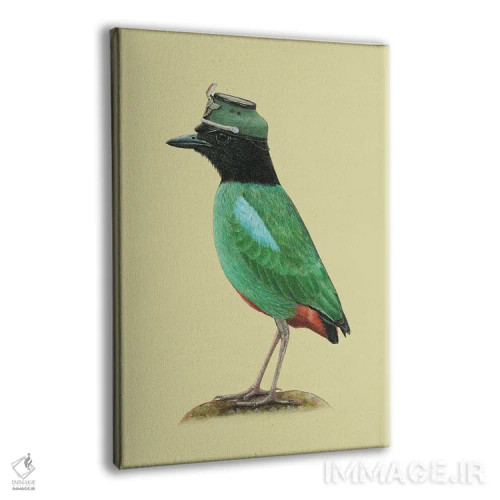 تابلو دکوراتیو پیتای کاپوش دار اثر میخائیل ودرنیکوف - نمای پرسپکتیو محصول