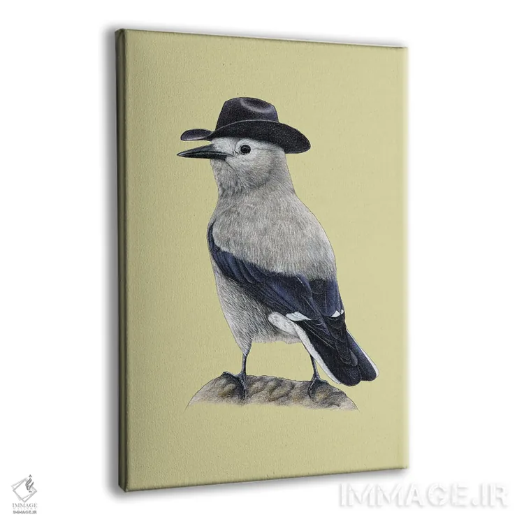 تابلو دکوراتیو کاکر درخت خوار کلارک اثر میخائیل ودرنیکوف - نمای پرسپکتیو محصول