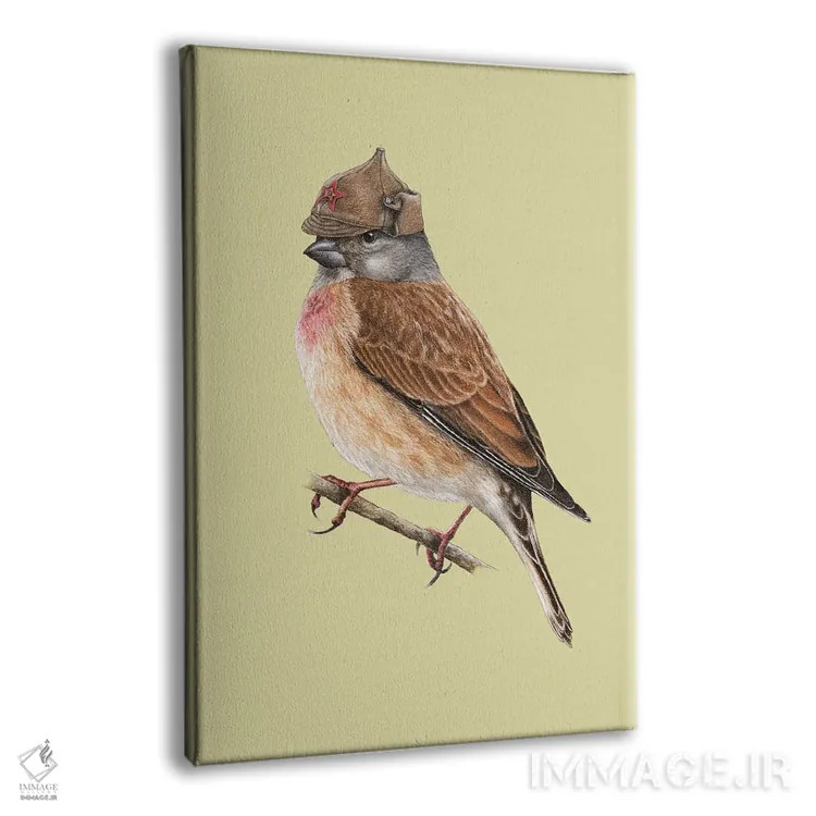 تابلو دکوراتیو سهره معمولی اثر میخائیل ودرنیکوف - نمای پرسپکتیو محصول