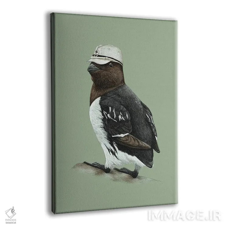 تابلو دکوراتیو آوک کوچک اثر میخائیل ودرنیکوف - نمای پرسپکتیو محصول