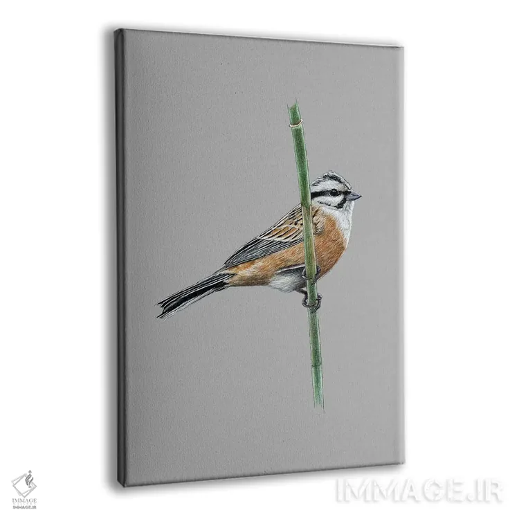 تابلو دکوراتیو چکاوک سنگی اثر میخائیل ودرنیکوف - نمای پرسپکتیو محصول