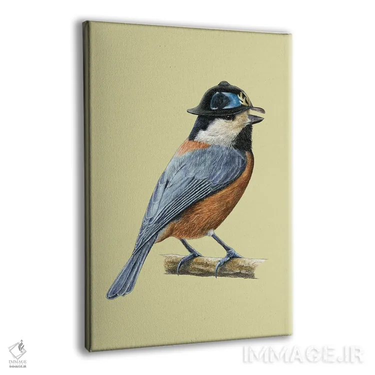 تابلو دکوراتیو سینه سر متنوع ۲ اثر میخائیل ودرنیکوف - نمای پرسپکتیو محصول