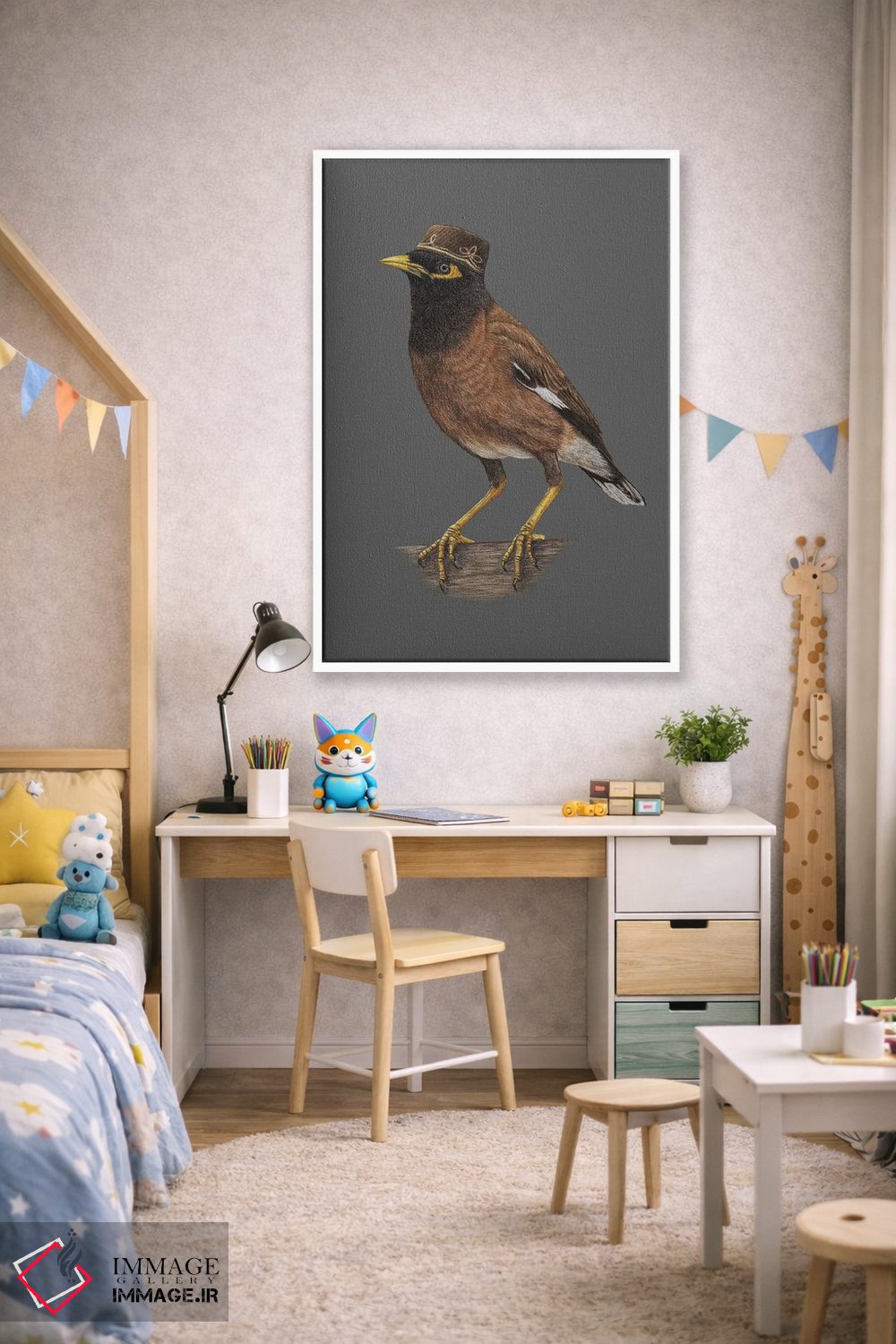 تابلو دکوراتیو ماینای معمولی اثر میخائیل ودرنیکوف - D1W