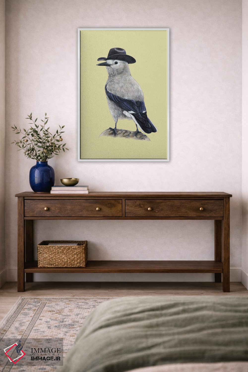 تابلو دکوراتیو کاکر درخت خوار کلارک اثر میخائیل ودرنیکوف - D1W