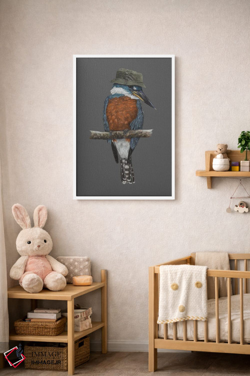 تابلو دکوراتیو کتک ماهی حلقه ای اثر میخائیل ودرنیکوف - D2W