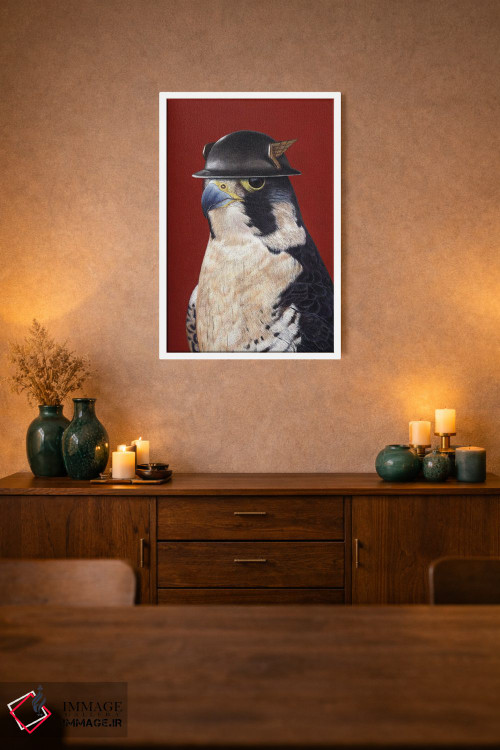 تابلو دکوراتیو شاهین دشتی اثر میخائیل ودرنیکوف - D1W