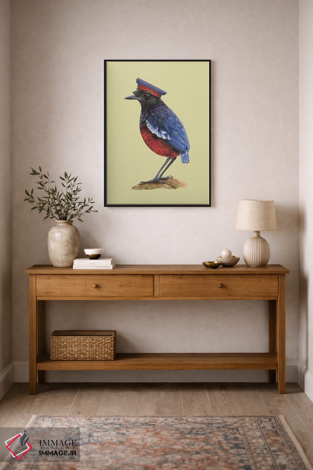 تابلو دکوراتیو پیتای جواهرگون اثر میخائیل ودرنیکوف - D2B