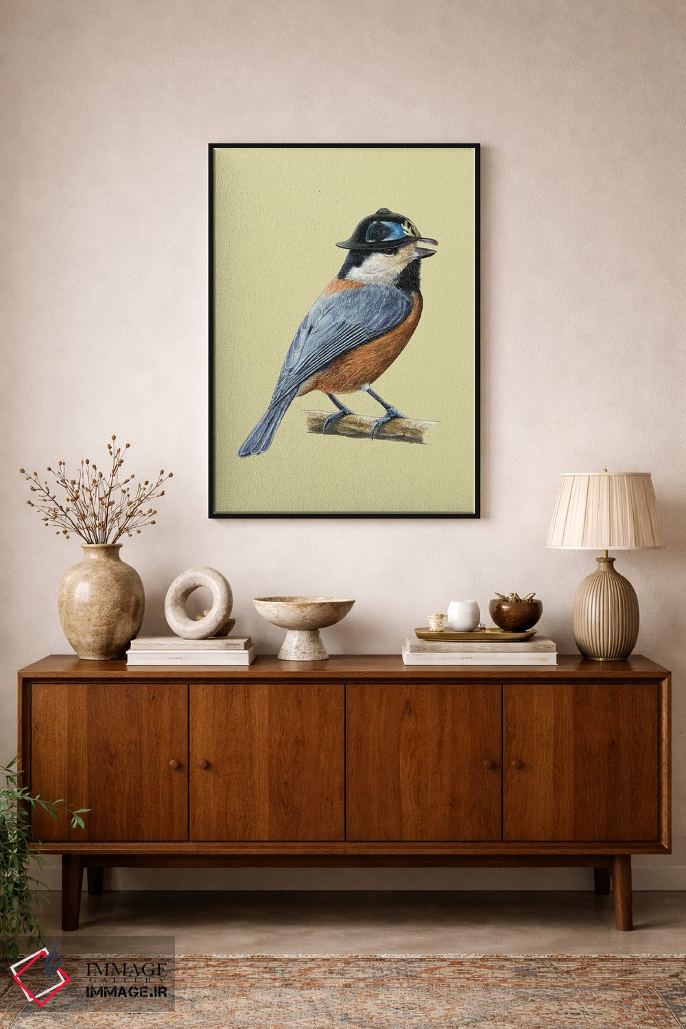 تابلو دکوراتیو سینه سر متنوع ۲ اثر میخائیل ودرنیکوف - D2B