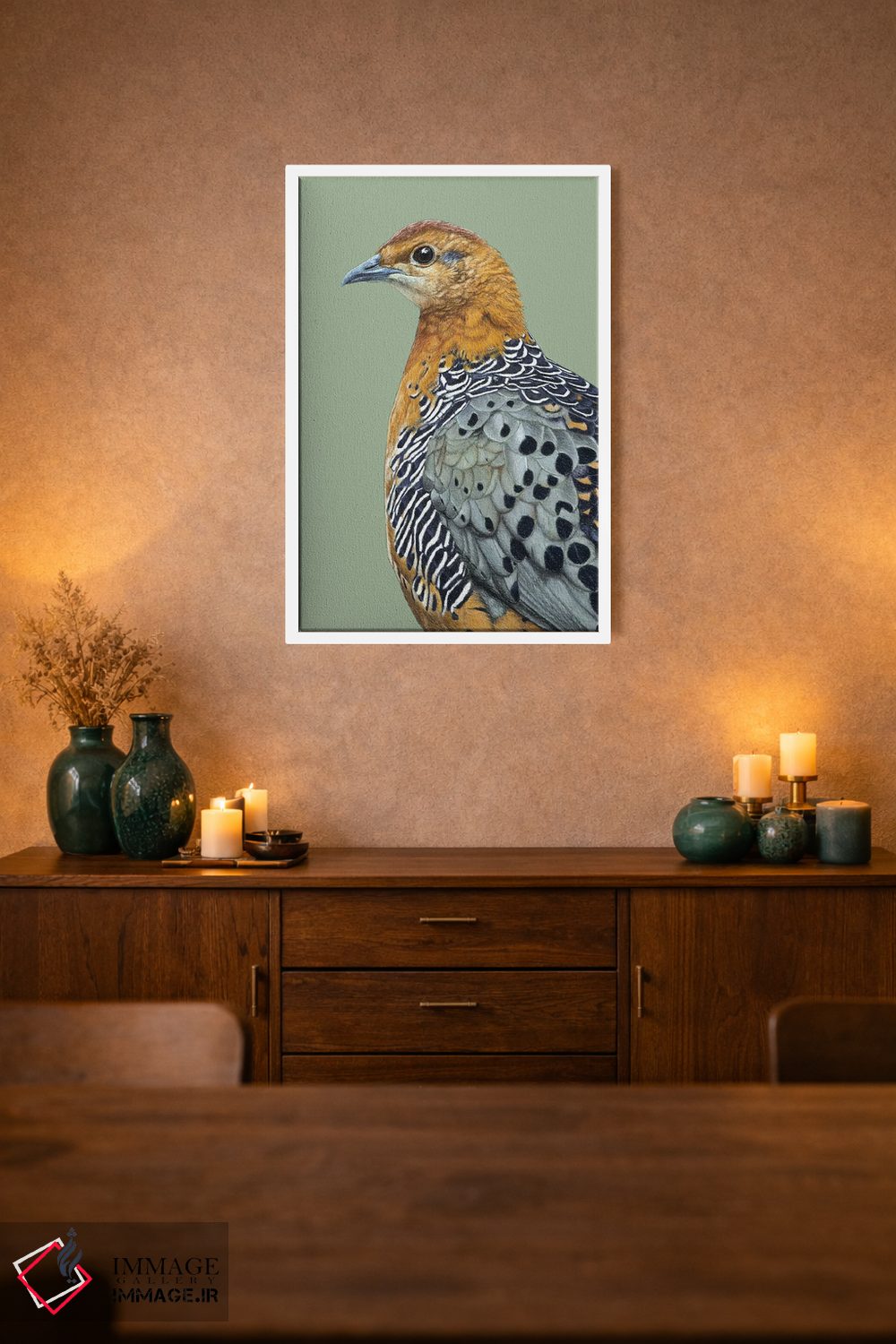 تابلو دکوراتیو تقره زنگاری اثر میخائیل ودرنیکوف - D2W