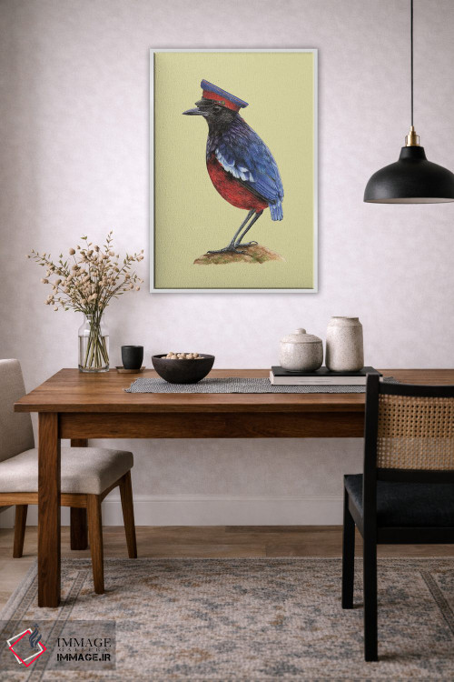 تابلو دکوراتیو پیتای جواهرگون اثر میخائیل ودرنیکوف - D3W