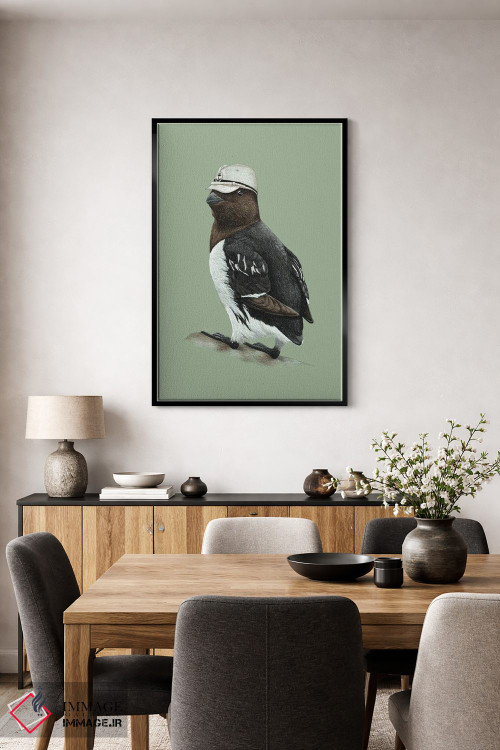 تابلو دکوراتیو آوک کوچک اثر میخائیل ودرنیکوف - D4B