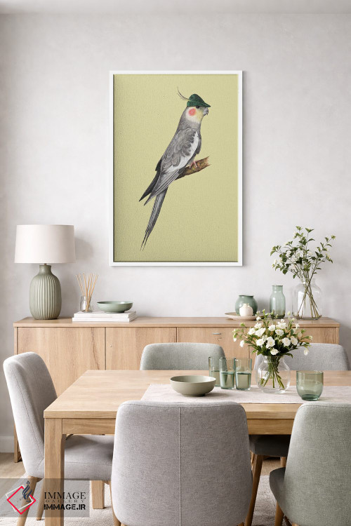 تابلو دکوراتیو کاکاتیل اثر میخائیل ودرنیکوف - D5W