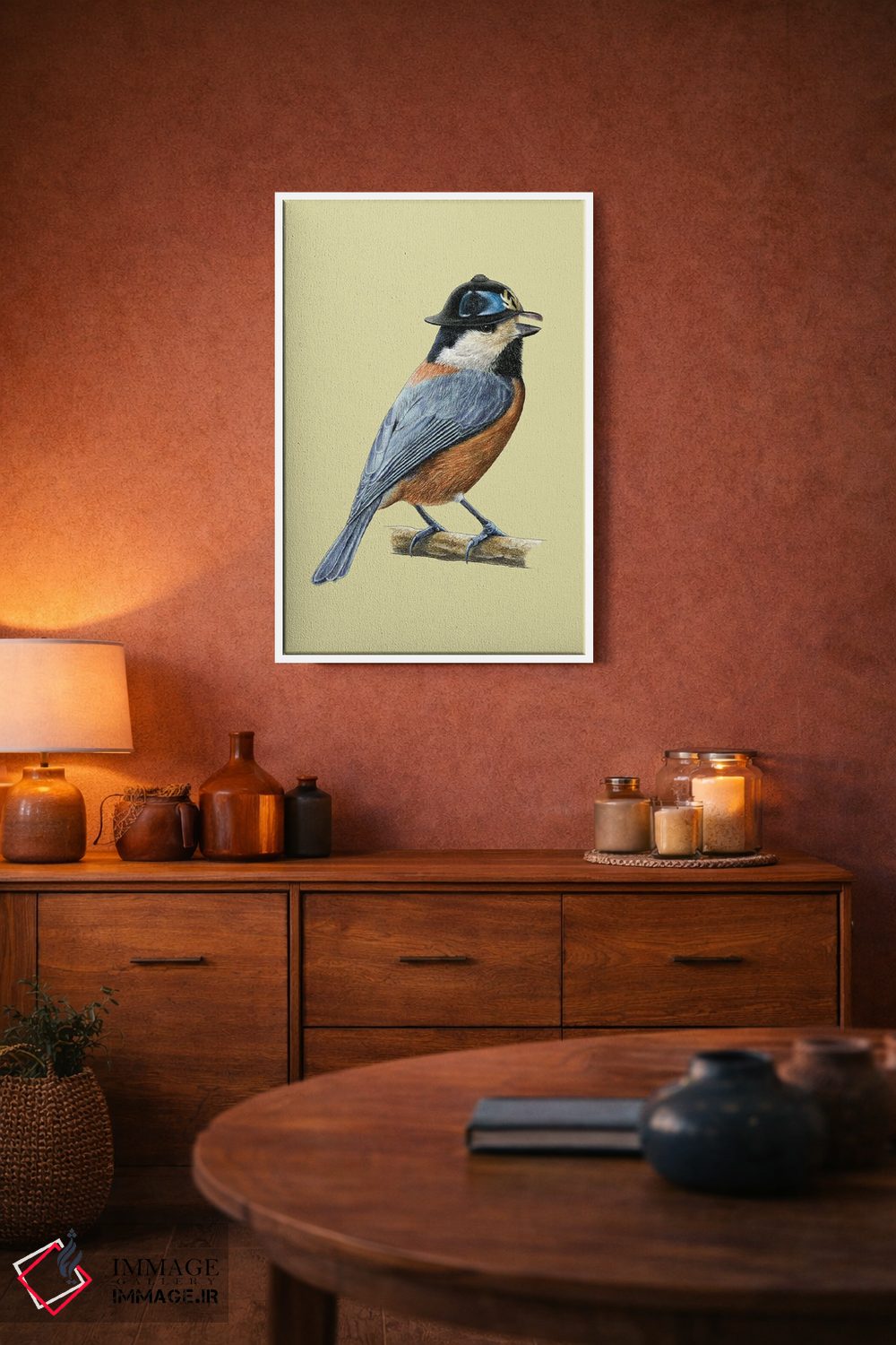 تابلو دکوراتیو سینه سر متنوع ۲ اثر میخائیل ودرنیکوف - D4W