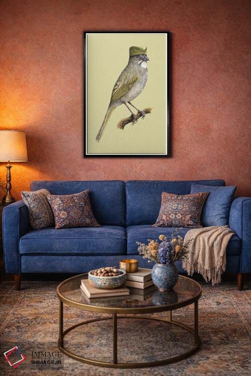 تابلو دکوراتیو تووه دم سبز اثر میخائیل ودرنیکوف - D4B