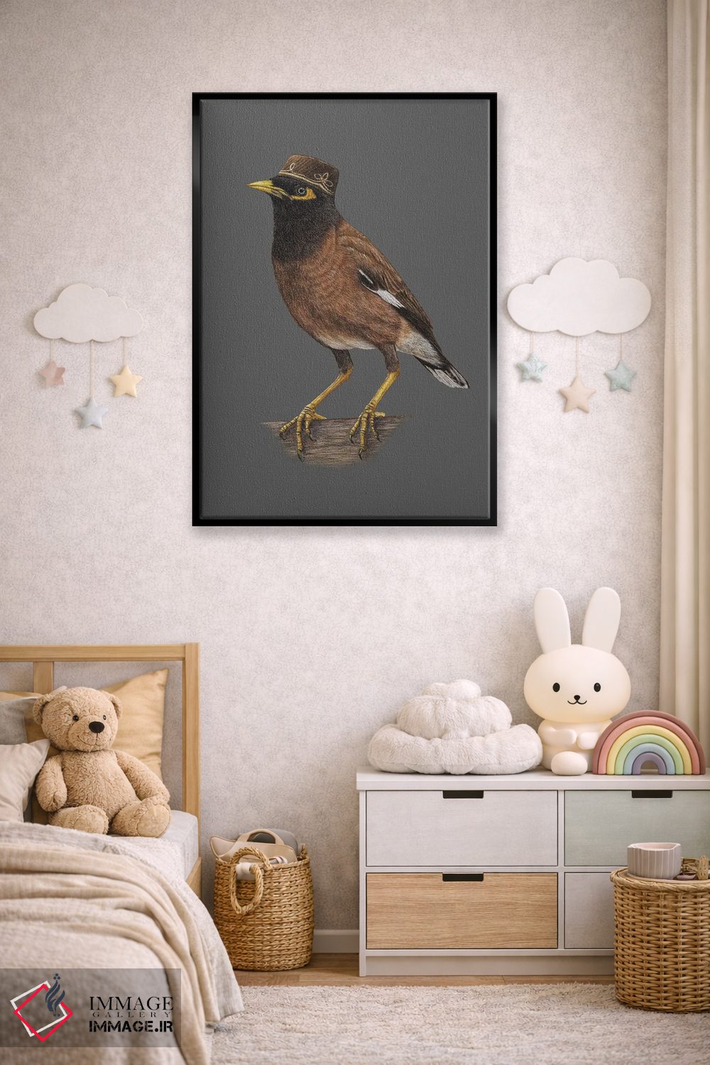 تابلو دکوراتیو ماینای معمولی اثر میخائیل ودرنیکوف - D6B