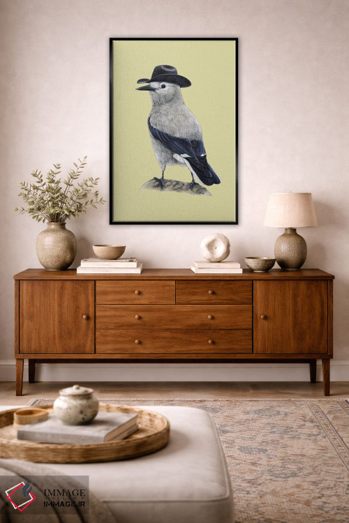 تابلو دکوراتیو کاکر درخت خوار کلارک اثر میخائیل ودرنیکوف - D5B