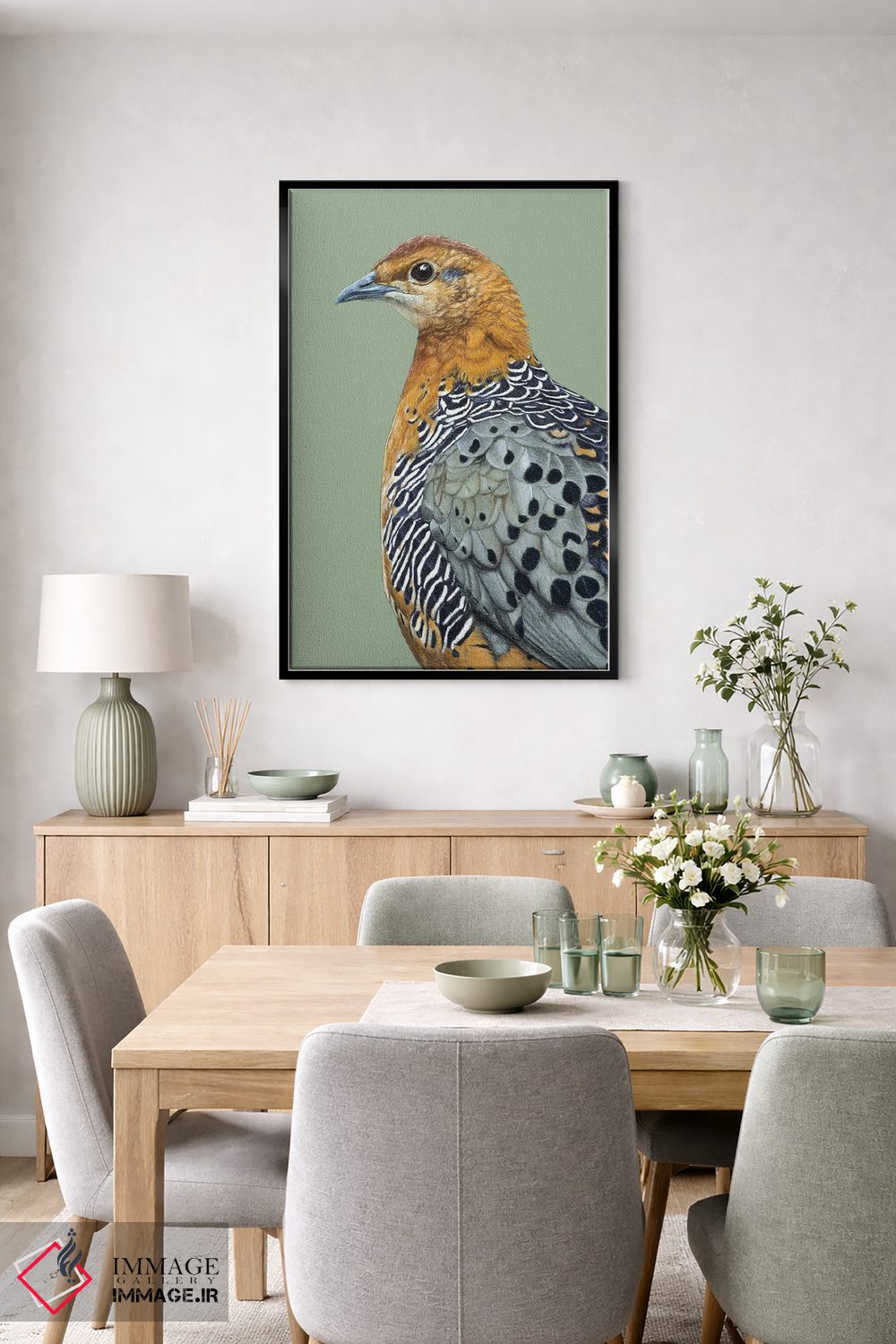 تابلو دکوراتیو تقره زنگاری اثر میخائیل ودرنیکوف - D5B