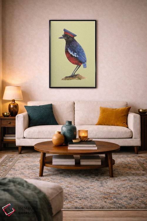 تابلو دکوراتیو پیتای جواهرگون اثر میخائیل ودرنیکوف - D6B