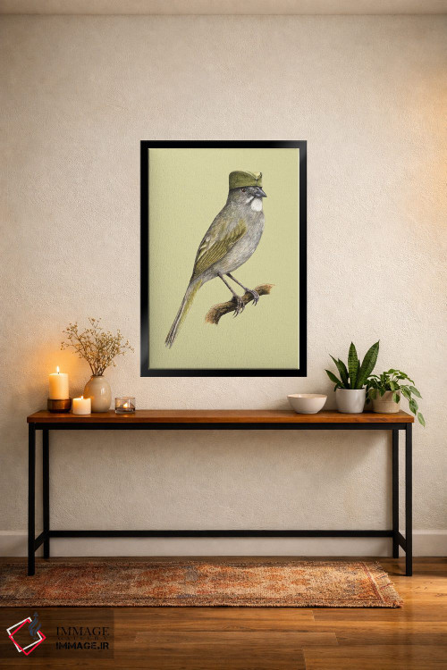 تابلو دکوراتیو تووه دم سبز اثر میخائیل ودرنیکوف - D5B