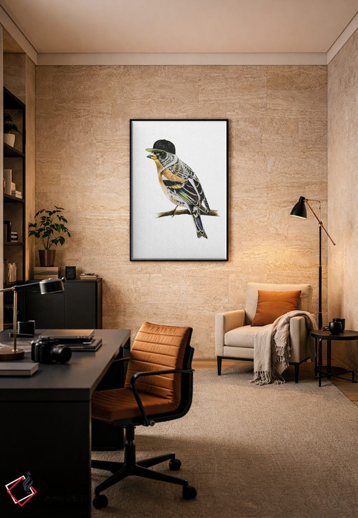 تابلو دکوراتیو سهره دم قرمز اثر میخائیل ودرنیکوف - D6B