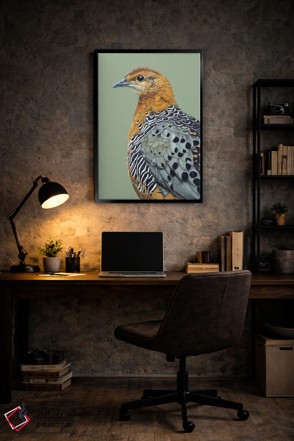 تابلو دکوراتیو تقره زنگاری اثر میخائیل ودرنیکوف - D6B